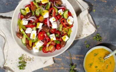 Veganska grška solata