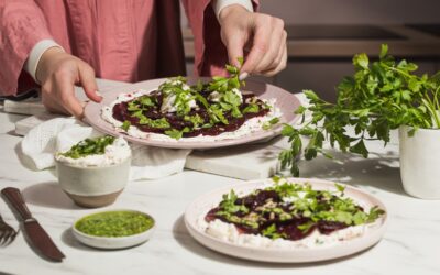 Karpačo z rdečo peso