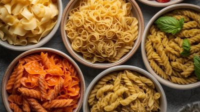 Basic assortments - rice, pasta, soups
